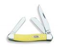 3-BLD MED STOCKMAN KNIFE YLW,