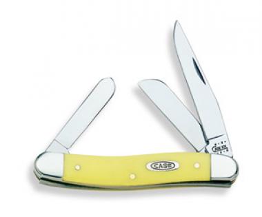 3-BLD MED STOCKMAN KNIFE YLW,