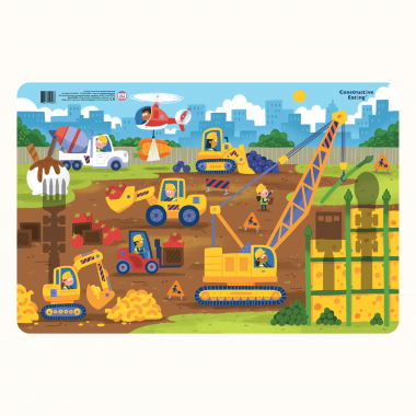 WORKSITE CONSTRUCTION PLACEMAT