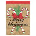 Lg. Flag, Cndy Cne Merry Xmas