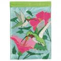 Lg. Flag, Hummingbirds