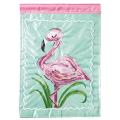 GARDEN FLAG, FLAMINGO