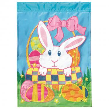 Lg. Flag, Easter Bunny