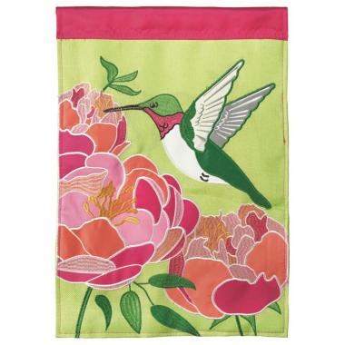 Garden Flag, Hummingbird