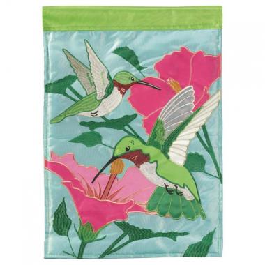 Garden Flag, Hummingbirds