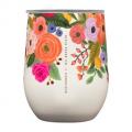 Stemless, 12oz Grdn Party Cream