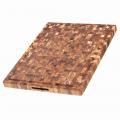 RECT. BUTCHER BLOCK W/HAND GRIPS
