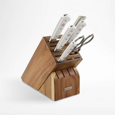 CL. WH. 7 Piece Knife Block Set