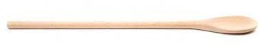 8" OVAL WOOD SPOON