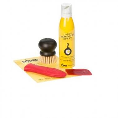 Seasoned Cast Iron Care Kit