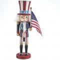 15"UNCLE SAM NUTCRACKER