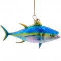 6"  GLS YELLOWFIN TUNA ORN