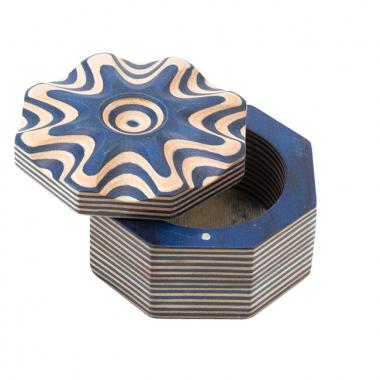 BLUE PAKKA SALT CELLAR