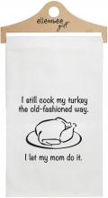 WHITE, I STILL COOK TEA TOWEL