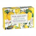 4.5 OZ LEMON BASIL BOXED SOAP