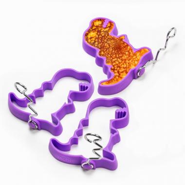 S/3 DINO BITES PANCAKE MOLD