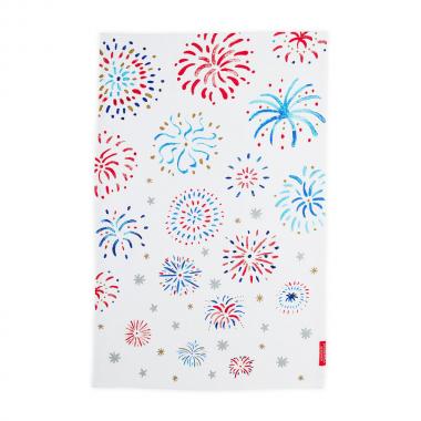 Fireworks Tea Towel
