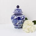 LARGE GINGER JAR - BLUE