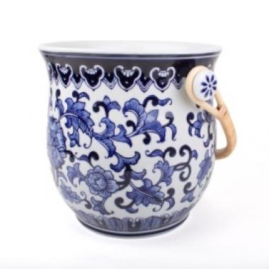 BLUE CHINOISERIE ICE BUCKET
