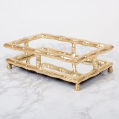 GUEST TOWEL TRAY, BAMBOO