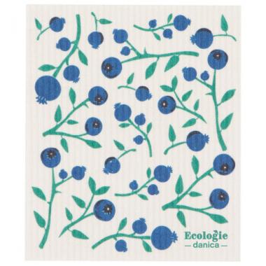Blueberries SWD. DISHCLOTH