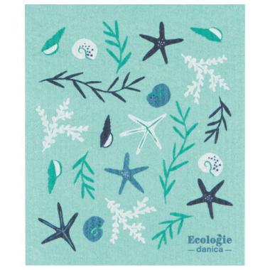 COASTAL TREASURES SWD. DISHCLOTH