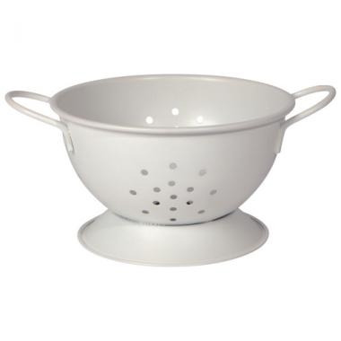 Colander Sm Matte White