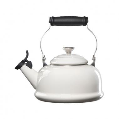 1.7 QT WHITE WHISTLING KETTLE