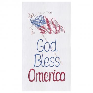 God Bless America Towel
