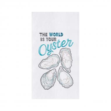 World Is Your Oyster Towel