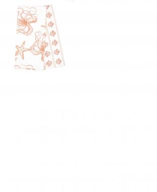 2 PC TWL ST, CORAL OCTOPUS
