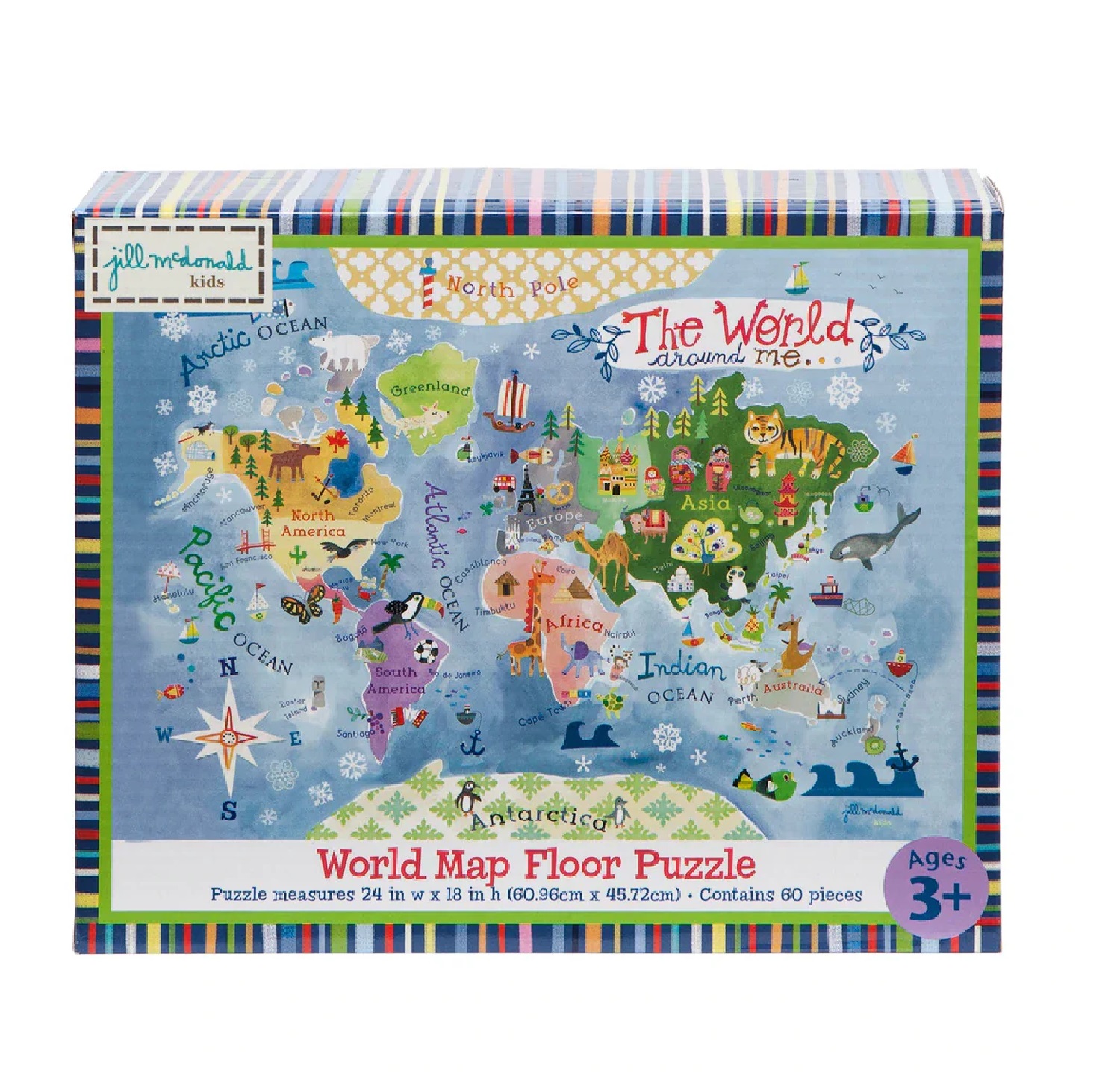 WORLD MAP PUZZLE