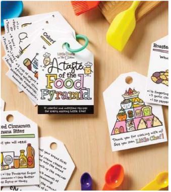 LITTLE CHEFS PYRD RECIPE CARDS