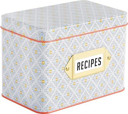 BLOOM RECIPE BOX (TIN)