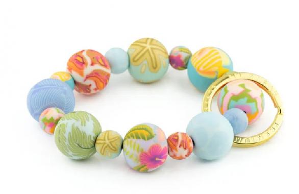 BEACH DAY WRIST KEYCHAIN