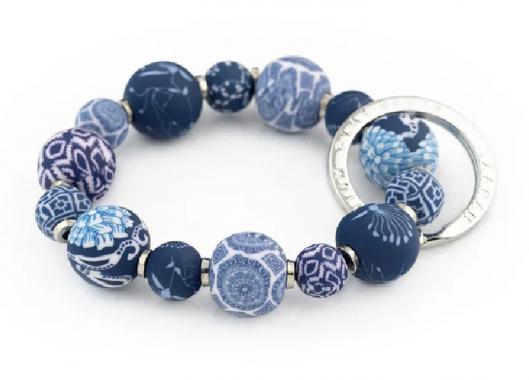 SM. DUTCH BLUE WRIST KEYCHAIN