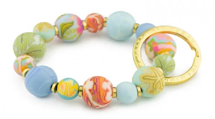SM. BEACH DAY WRIST KEYCHAIN