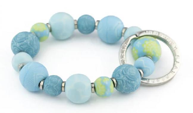 SM. BERMUDA BL. WRIST KEYCHAIN