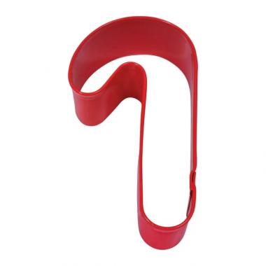 3.5" RED CANDY CANE COOKIE