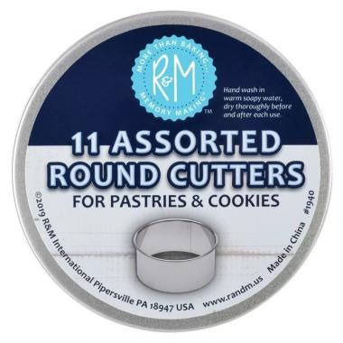 SET/11 PLAIN PASTRY CUTTERS