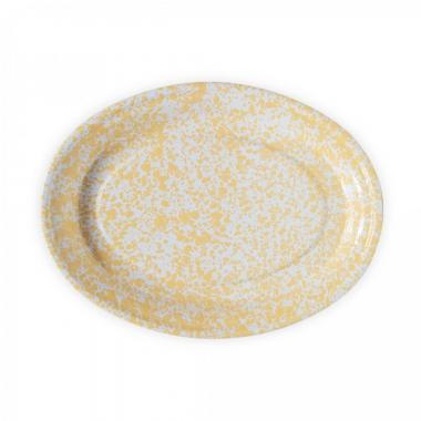 OVAL PLATTER, SPL. YELLOW