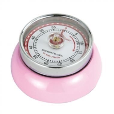 PINK, RETRO KITCHEN TIMER