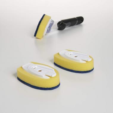 2 PK SOAP DISH SCRUB  REFILL