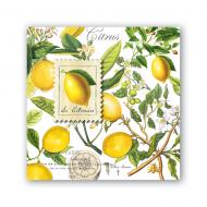 LEMON BASIL COCKTAIL NAPKINS