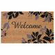 18 X 30 BLK. LEAVES BOARDER MAT