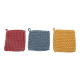 COTTON CROCHETED POTHOLDER