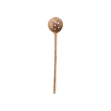 8.25" MANGO WOOD OLIVE SPOON
