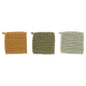 COTTON CROCHETED POTHOLDER
