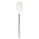 Slcn Spoon w/SS Handle Wh