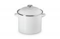 12 Qt. Stockpot, White